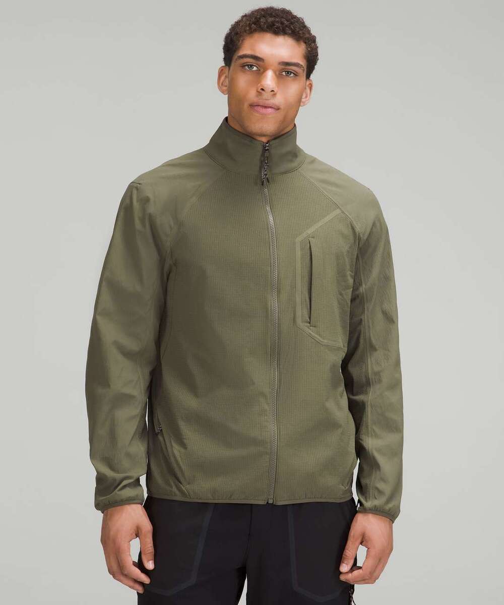 Lululemon Fleece Hiking Zip Up
